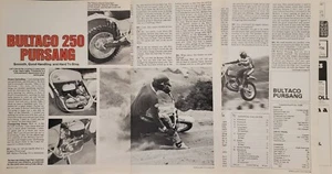 1975 Bultaco Pursang 250 Motorcycle 5p Test Article - Picture 1 of 1