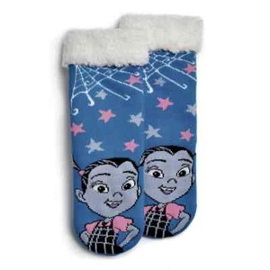 Disney's Vampirina Girls Vee Cozy Slipper Socks Size 9-11  - Picture 1 of 2