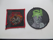Iron Sew On DEATH Patch Trash Metal Band & RAINBOW RISING VINTAGE PATCH