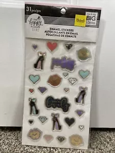 Happy Planner 31-pc Glam Girl Enamel Stickers - Picture 1 of 2