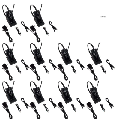 Sennheiser SD PRO 2 SD 30 HS Wireless Headset W/SD BS-US Charging Lot (10) E4197 - Image 1 of 4