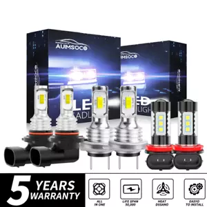 For Mazda CX-7 Sport Utility 2007-2012 LED Headlight Hi/Lo Fog Light Bulbs Combo - Picture 1 of 20