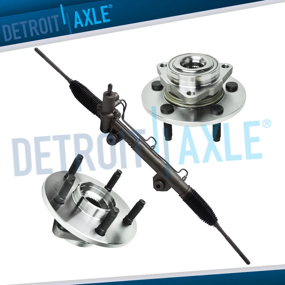 Buje de cojinete de rueda de piñón y cremallera de dirección tracción trasera para Dodge Ram 1500 2002-2005 Foto 1 de 4