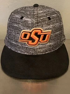 Gorra ajustable Nike OSU negra/gris con logotipo naranja bordado - Imagen 1 de 10
