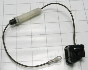 Cushman 880843 flasher wire with fuse holder and Cole Hershee headlight socket - Imagen 1 de 3