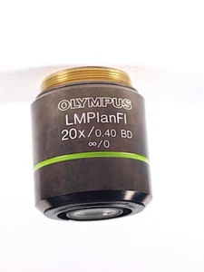 Olympus LMPlanFl 20x BD M26 obiettivo microscopio metallurgico lungo WD - Foto 1 di 5