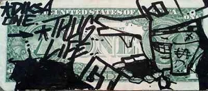 DIKSA Double Sided Ticket Graffiti Drawing SEEN/DONDI/DAZE/JONON/FUTURE/RD357 - Picture 1 of 2
