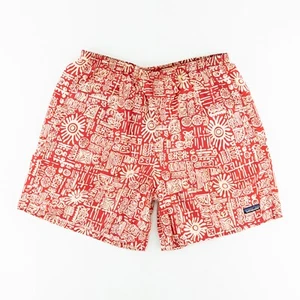 Patagonia Vintage Herren XL Baggies 6" Schrittlänge Shorts Liner Tribal Southwest 90er - Bild 1 von 10