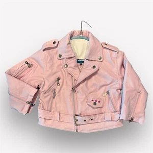 Winter Pink Outdoor Habitat Biker Jacket 5T - Picture 1 of 10