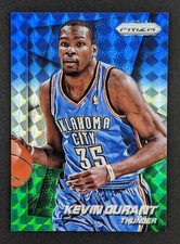 2014-15 Panini Prizm Prizms Blue and Green Mosaic #86 Kevin Durant
