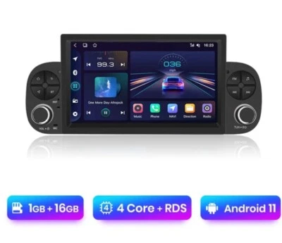 RADIO PER FIAT PANDA 312 7" BLUETOOTH USB MP5 GPS WI-FI ANDROID NAVIGATORE  - Immagine 1 di 4