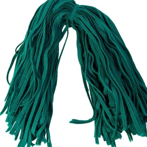 Wool Strips Rug Hooking  EMERALD GREEN  #5021 18" long #6 Cut 100 ct. Dorr Mill - Picture 1 of 3