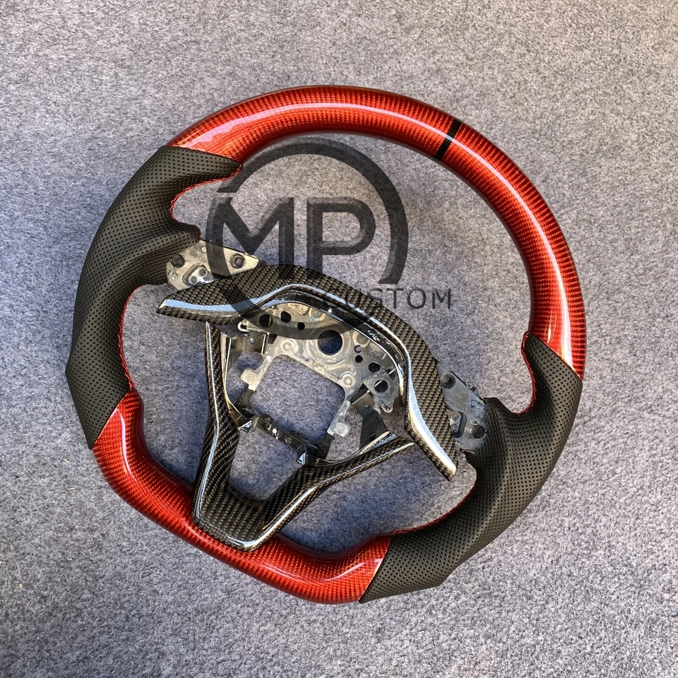 Custom Carbon Fiber Steering Wheel Fit For Honda 10th gen Accord Insight 2018+ - Image 1 of 4