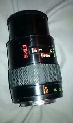 AF 70-210 MACRO ZOOM QTII AF LENS 1:4.0-5.6 70-210mm No 877743 for Minolta Korea - Image 1 of 3