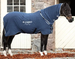 Horseware Rambo Dry Rug Supreme Microfibre Cooler Wicking Towelling Travel Rug - Picture 1 of 5