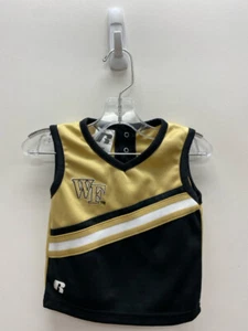 RUSSELL SIZE 18M Gold Black Wake Forest Girl's 2pc - Picture 1 of 1