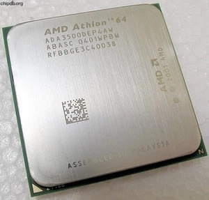CPU AMD Móvil Athlon 64 3500+ ADA3500DEP4AW Procesador para Notebook - Imagen 1 de 1