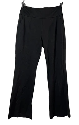 Cabi Pants Womens Sz 14 Black Camden 3392R Hi Waist Pockets Ponte Knit Trousers - Image 1 of 4