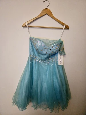 Judy and Julia Kleid - Farbe Mint - Größe UK 10 - Nagelneu - Bild 1 von 4