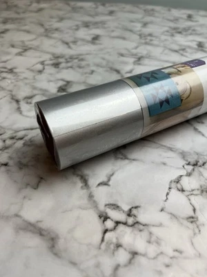 Cricut Everyday Iron On Silver Matte 1 Sheet 12 in x 24 in Heat Transfer Vinyl - Image 1 of 4