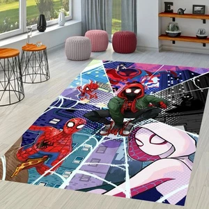 Spiderman Rug,Spider-Man Rug,Superhero Rug,Spider-Man and Friends Rug L654 - Picture 1 of 11