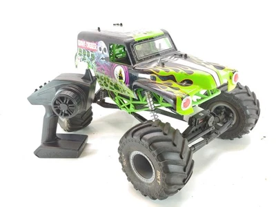 *RAR* Axial SMT10 Grave Digger 1/10 4x4 Brushed RC Monstertruck RTR (ReedRepai - Bild 1 von 4