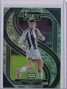 Andrea Cambiaso 2024-25 Panini Select FIFA Camo Prizm 012/135 Juventus - Picture 1 of 2
