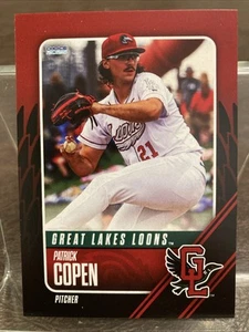 2025 Choice Patrick Copen Base Great Lakes Loons Team Card Dodgers - Bild 1 von 2