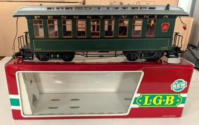 LGB G 3280 Pennsylvania Passenger car - green - NOS - FREE SHIPPING - Image 1 of 4