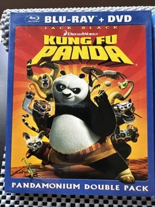 Kung Fu Panda (Blu-ray + DVD) Pandamonium Double Pack - DreamWorks Animation - Foto 1 di 6