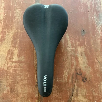 WTB Volt 135 Saddle – Black – MTB Mountain Bike Seat – Steel Rails - Image 1 of 4