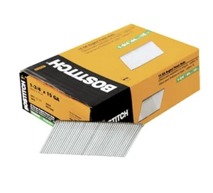 Bostitch Collated Finish Nails, Steel, 15 Gauge, 1-3/4 In., 3,655-ct. - Picture 1 of 1