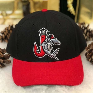 Vintage 90s Jupiter Hammerheads MiLB Minor League Baseball Wool Snapback Hat NOS - Picture 1 of 5