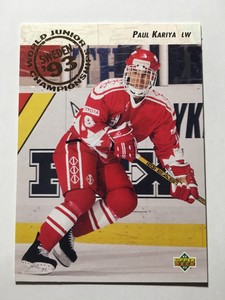 1992-93 Upper Deck Paul Kariya RC #586