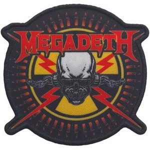 MEGADETH BULLETS WOVEN SEW ON OR IRON ON PRINTED PATCH OFFICIALLY LICENSED ITEM - Imagen 1 de 7