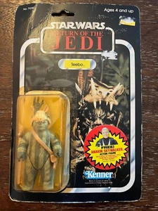 Star Wars Return of the Jedi - Teebo Figur, 1983, 77 Back, Sealed - Bild 1 von 9