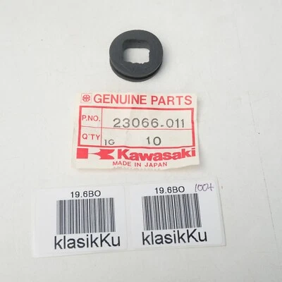 Amortiguador de goma Kawasaki G4 KE100 KE125 KE175 KE250 KH100 KL250 KS125 23066-011 Foto 1 de 4