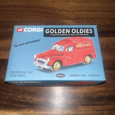 Corgi Golden Oldies Lim Ed Morris 1000 - Nestle's Die-Cast Scale Model Van NIB - Image 1 of 3