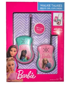 Barbie Teresa Walkie Talkie Set 70m Range Indoors Outdoors Brave Girl Explorers - Picture 1 of 10