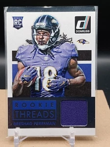 2015 Panini Donruss DRT-BRP Breshad Perriman Rookie Threads Ravens - Picture 1 of 1