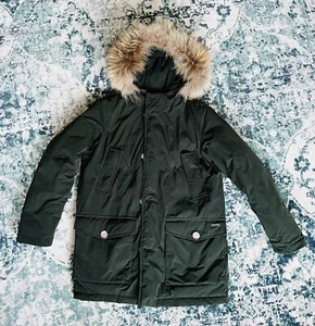 Boys Woolrich Coat Age 10 Good Condition. - Foto 1 di 11