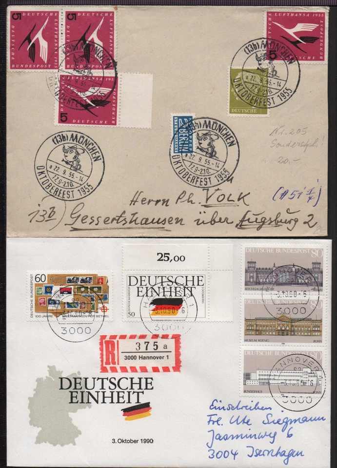 ✔️ GERMANY 2 X COVERS - Image 1 of 1