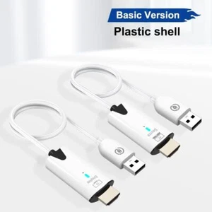 30m USB Wireless HDMI Extender Video Transmitter & Receiver Adapter Cable PC TV - Picture 1 of 16