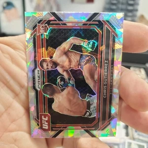2023 Panini Prizm UFC Cracked Ice Chris Gutierrez Rc # 20 - Picture 1 of 2