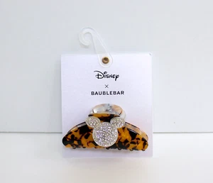 Disney x Baublebar Mickey Mouse Bling Strass Schildkröte Acryl Haarkralle - Bild 1 von 3