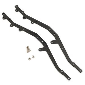 Xtra Speed Carbon Graphite Chassis Frame Rails For Kyosho MX-01 Mini-Z 4x4 RC - Picture 1 of 2