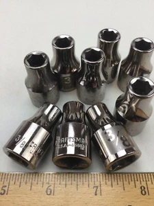 NEW Craftsman USA 3/8” Socket 6 Point 1/2 Drive USA Made Easy Read 45883 NOS - Picture 1 of 2