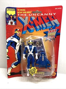 Vintage 1991 ToyBiz Uncanny X-Men Cyclops  Action Figure Trading Card - Picture 1 of 4