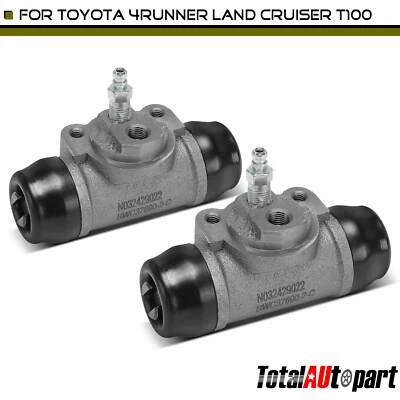 Cilindro de rueda de freno de tambor 2 piezas para Toyota 4Runner 96-00 Tundra 00-07 T100 trasero Foto 1 de 4