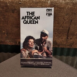 The African Queen CBS Fox VHS Tape feat. Humphrey Bogart Katharine Hepburn *geöffnet - Bild 1 von 12